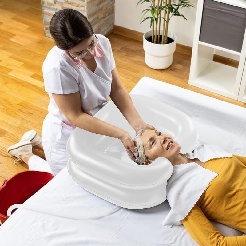 Inflatable Hair Washbasin, Portable Inflatable Hair Basin, Inflatable Hair Washbasin,