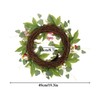 European Simulation Spring Wreath Artificial Flower Lintel Wreath Hanging Decoration