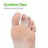 NatraCure Gel Toe Separators (w/Loop) Variety 6 Pack - (Size: