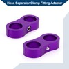 Hihaha Hose Separator Clamp Fitting Adapter/Pipe Tube Line Separator Clamp