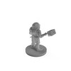 Dwarf Barbarian Maul No Mask Tabletop DND Gaming Miniature