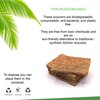 Biodegradable Natural Coconut Fiber and Rubber Latex, Kitchen Scouring Pads