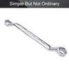 Auniwaig Offset Double Box End Wrench Cr-V Construction 8mm x