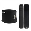 Sports Weightlifting Waist Support Corset FFW022 Black/L 2ea