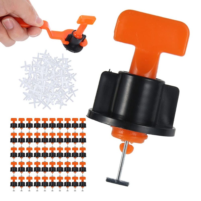 151PCS Tile Leveling System Kit 100 Pcs Reusable Tiles Leveler