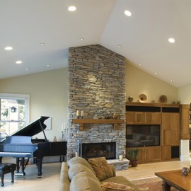 Westinghouse Lighting 5348000 12.5 Watt (85 Watt Equivalent) BR40 Flood Dimmable LED Light Bulb with Color Temperature Selection, Medium Base