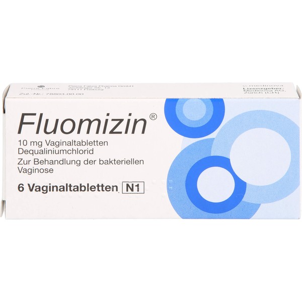 Fluomizin Vaginaltablettten bei bakterieller Vaginose, 6 pcs. Tablets