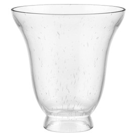 Skelang 2 Pcs Ceiling Fan Light Cover, Seeded Glass Light Shade with Standard 2-1/4" Fitter, Fixture Globes Replacement for Wall Sconce, Pendant Light, Floor Lamp