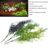 3pcs Artificial Reptile Plants Reptiles Terrarium Leaves for Lizards Geckos