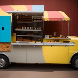 Toriexon Folding Concession Shelf 72" x 12", Drop Down Concession Serving Window, Stainless Steel Folding Shelf Serving Food Shelf for Windows