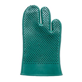 Comfy Pet Grooming & Bathing Glove - Fits Either Hand - Soft Gentle Nubs for Horses, Dogs, Cats & Other Pets - Short & Long Hair - Works Great on Thin and Sensitive Skin