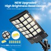 2 Pack 16" Large Solar Street Lights Outdoor Waterproof -