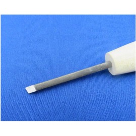 Shimomura Alec AL-K146 Single Minute Medium Fine Kisage with Wood Handle Single Blade Blade Tool for Plastic Models