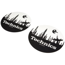 Magma 60678 Technics Slipmat Endor, black,white