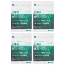 Chong Kun Dang 20100 Supercritical Vegetable Altige Omega 3 900mg x 30 Capsules 4 units HIS / 종근당 20100 초임계 식물성 알티지 오메가3 900mg x 30캡슐 4개 HIS
