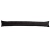Classic Home Store Black Velvet Draught Excluder French Patio Door