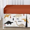 Sweet Jojo Designs Mod Dino Baby Boy Girl Nursery Crib