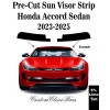 American Made Films Pre-cut Sun Visor Strip 5% Limo Window