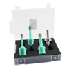 LEKOMESH Diamond Core Drill Bits Set 4pcs Tile Hole Saw