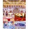 FANIVIN Polyester Tablecloths Tablecovers Round Table cloth Home Hotel Restaurant