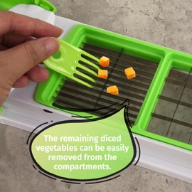 4pcs Vegetable Chopper Cleaning Tool Fork, Salad Onion Chopper Cleaning Tools Vegetable Cutter Cleaning Comb Cleaner Kitchen Tools for Fullstar Mueller Vidalia Chop Wizard Vegetable Chopper