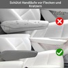 Pack of 2 Car Armrest Covers, Universal Front Seat Armrest