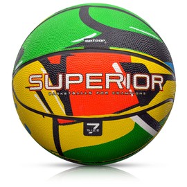 meteor® Dribble Children's Mini Basketball Size #7 Ideal for Youth Basketball for Training Soft Basketball with Non-Slip Surface