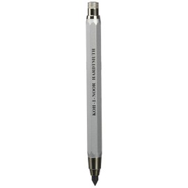KOH-I-NOOR 5340 5.6mm Diameter Mechanical Clutch Lead Holder Pencil - Silver