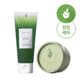 Mugwort Calming Set (Mugwort Moxibustion Pack + Mugwort Calming Gel) / 쑥 진정세트 (쑥뜸팩+쑥카밍젤)