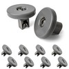 Basket Wheels for Dishwasher, Pack of 8, in Grey, Diameter