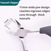 Ingrown Toenail Clipper - Curved Beak Design for Thick Nails