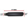 Colt Exhaust | Exhaust Pair of Black Powder Coated Universal