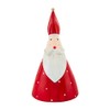Mud Pie Tin Santa Sitter, Large, 13" x 7 1/2"