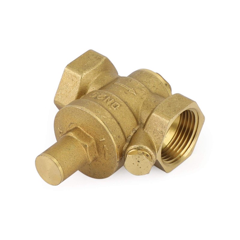 Topteng DN25 1" Brass Adjustable Water Pressure Reducing Regulator Valves
