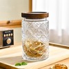 Adodeen 3-Pack 32oz Glass Jar With Airtight Lid,Kitchen Canisters For
