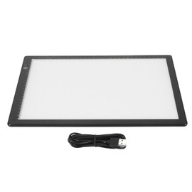 Slide Viewer Light Pad, Ultra Thin Size Light Pad Backlight with 3 Brightness Levels and Graduated, USB Powered Slide Viewer Light Box for Film Negatives & Old Slides Scanning