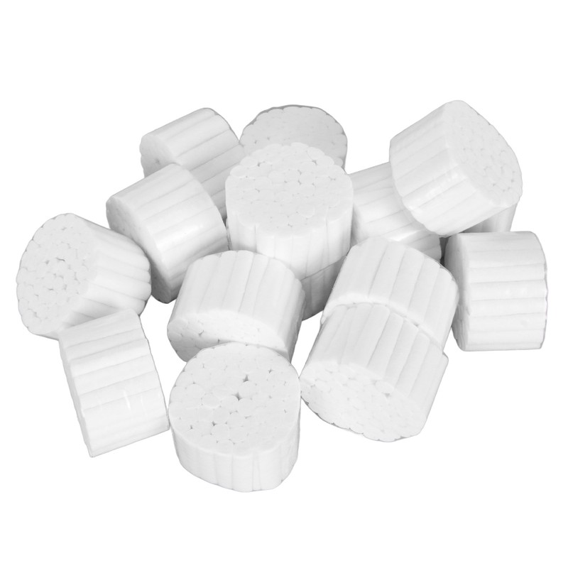 1000Pcs Dental Cotton Rolls Proper Size Highly Absorbent Shape Keep