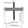 MANNIFEN 2-Jaw Gear Puller 14 inches Adjustable 2 Jaw Bearing