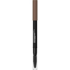 Maybelline New York Waterproof Eyebrow Pencil with Brush, Natural Colours, Lasts Up To 36 Hours, Tattoo Brow 36H, Colour: #6 Ash Brown (Brown) Colour, 1 Piece