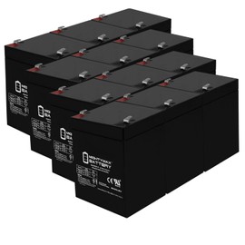 Mighty Max Battery 12V 5AH SLA Battery for Wagan 2450 Spotlight - 12 Pack