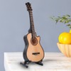 Miniature Acoustic Classical Guitar Model Mini Wooden Guitar Desktop Decoration