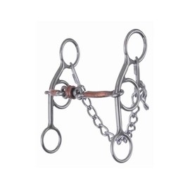 Reinsman Sarah Rose McDonald Wrapped Dogbone Bit