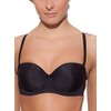 Selene Mariel Balconette Bra, black