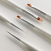 Yogurt gel nail brush 5-piece set + brush cap /