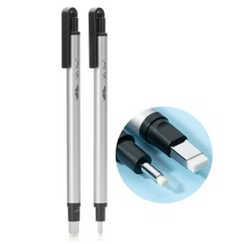 Mr. Pen- Pen Style Eraser, 2 Pack, Square & Round Tip, Eraser Pen Eraser, Pencil Erasers, Eraser Pencil, Mechanical Eraser, Art Erasers for Drawing Erasers for Drawing, Precision Eraser, Art Eraser