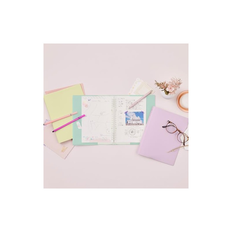 NOLTY NOLTY Notebook Kukuru A5 Organizer File Lavender NTK1307