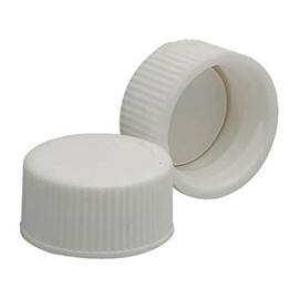 Wheaton 239203 White Polypropylene Screw Cap with Poly-Vinyl Liner, 18-400 Size (Pack of 144)
