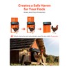 VEVOR Automatic Chicken Coop Door, Battery Powered Chicken Coop Door