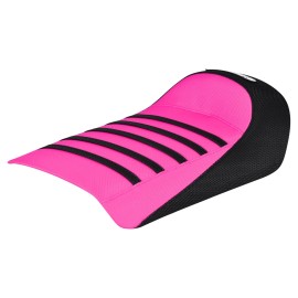 Enjoy Mfg 2000-2024 Polaris 120 Snowmobile Gripper Seat Cover  BLACK/PINK/BLACK rib #443