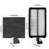KEQGPCBE Comb Engine Cabin Air Filter for Hyundai Sonata 2025